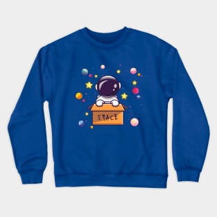 Astronaut Space Crewneck Sweatshirt